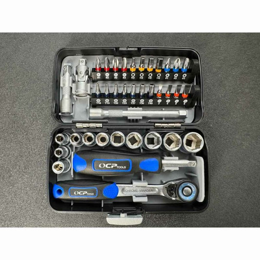 OCP-TOOLS 4020161 38pcs 1/4drソケットビットセット BM-AS238CP-HHB