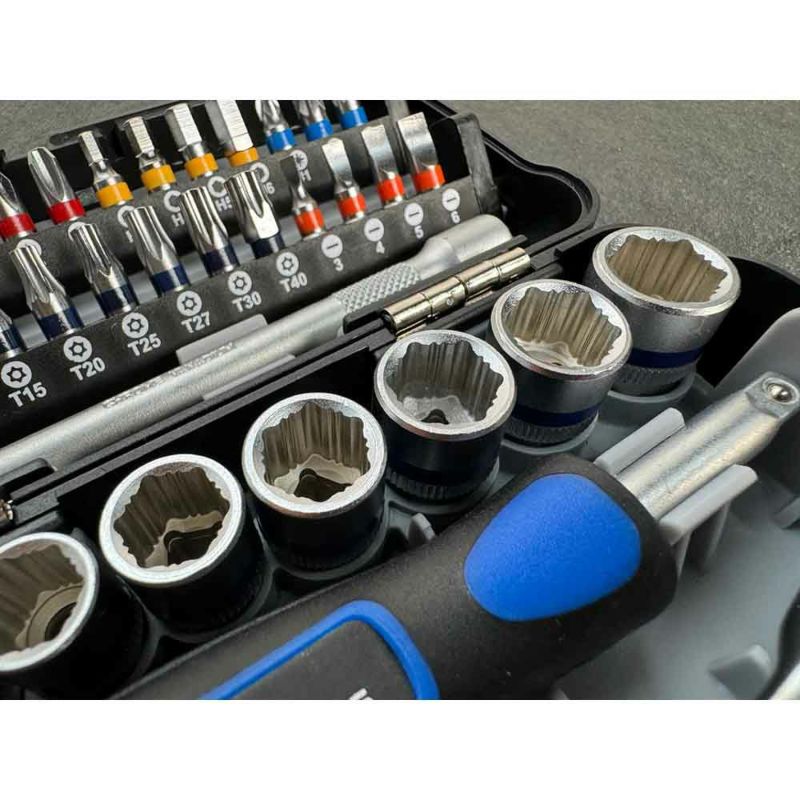 OCP-TOOLS 4020161 38pcs 1/4drソケットビットセット BM-AS238CP-HHB