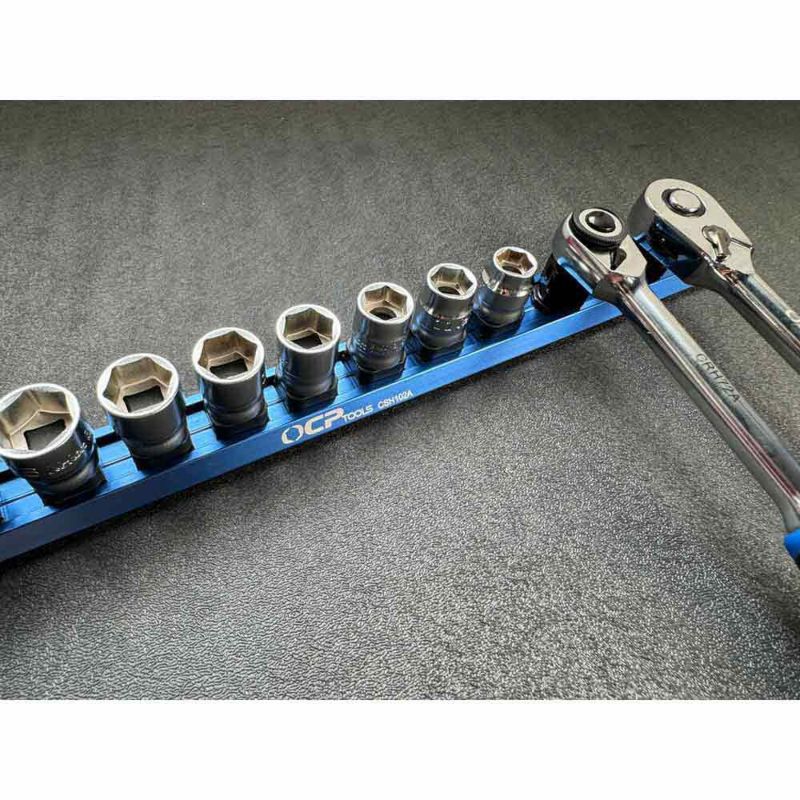 OCP-TOOLS 4020175 3/8dr 10pcsクイックロックソケット with 2pcsラチェットホルダー