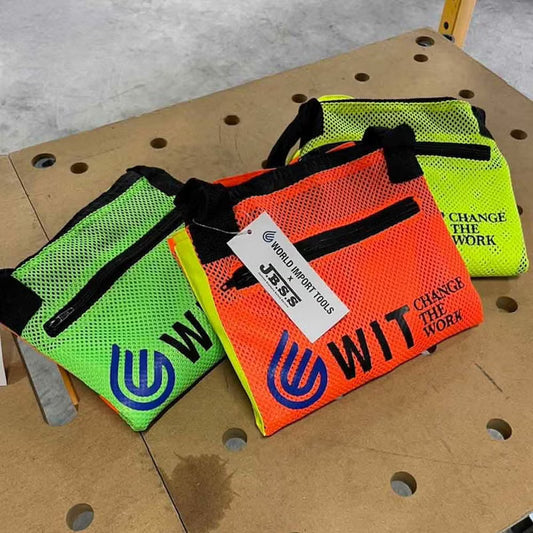 WIT × J.B.S.S ハードハットバッグ 24L WIT-JBX-YE WIT-JBX-GR WIT-JBX-OR Hi-Vis ヘルメットバッグ ワークバッグ