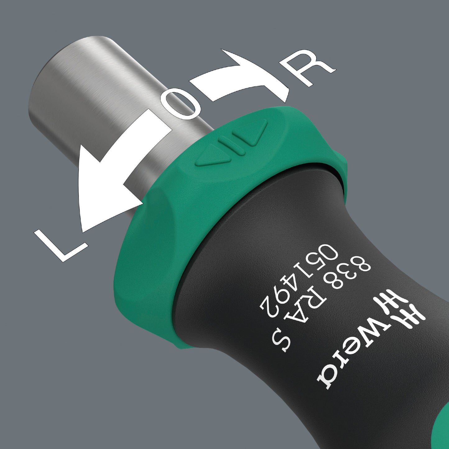 WERA 1/4HEX ビットラチェットドライバー 051492