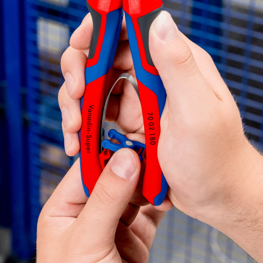 【予約商品】 KNIPEX クニペックス SpringLock Clip 00 64 01 F V01 スプリングロッククリップ 後付け開閉用スプリング 自動開閉補助 磁石ロック ニッパー ペンチ プライヤー用