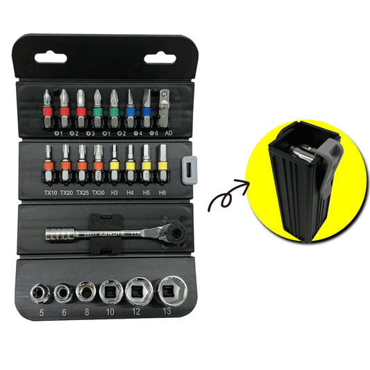 シグネット ロールチョイス 23PC 1/4SQ ソケット&ビットセット ツールセット 27002