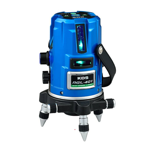 KDS ジンバル式 ミントグリーンレーザー墨出器 RGL-501
