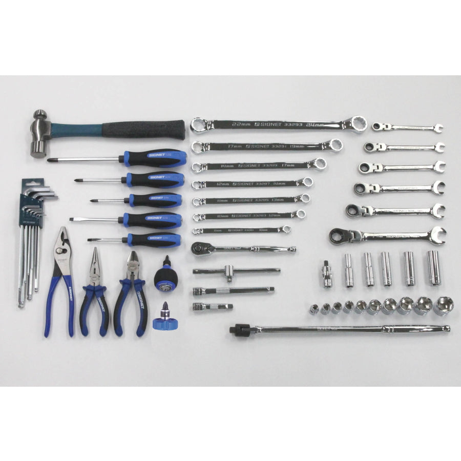シグネット メカニックツールセット両開き 47Pcs 9.5SQ 800S-346DO