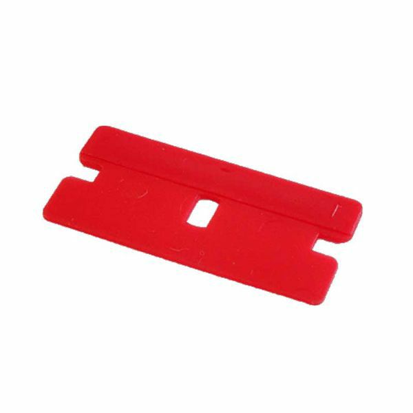 WIT プラスチックレザーブレード 100枚入|ステッカースクレーパー用 傷防止 5011100