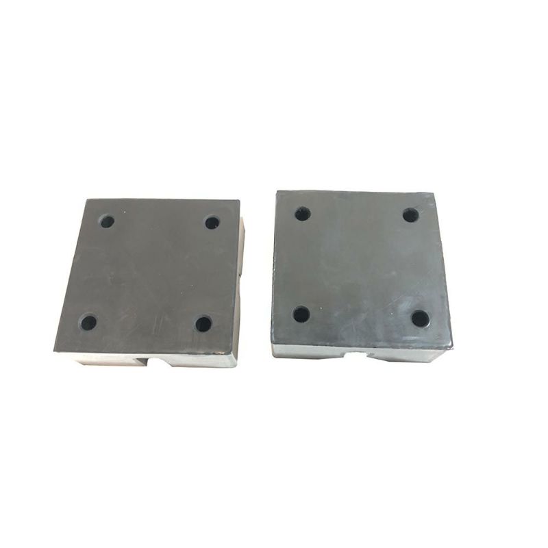 WIT ジャッキスタンド用ラバーパッド 2PCS 5017903|3ton用 ゴム 80×82×30mm