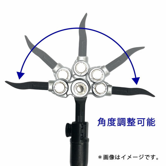 WIT 先端アタッチメント交換式 可変伸縮プライバー 11点セット 501794