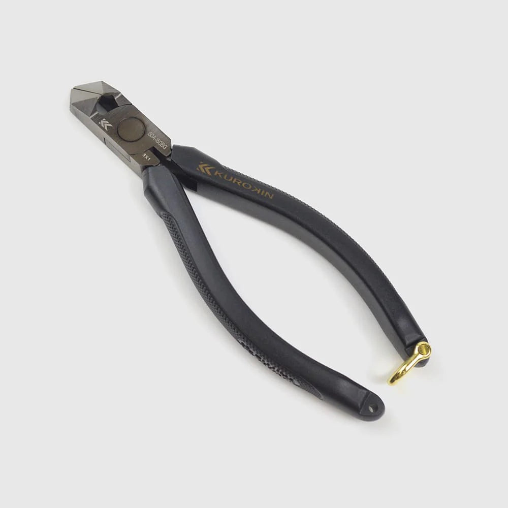 フジ矢 黒金 電工名人 ニッパ 50A 斜刃二枚合わせ ラウンド刃 KUROKIN 150mm