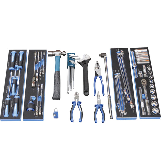 シグネット メカニックツールセット両開き トレイ付き 48Pcs 9.5SQ 54006