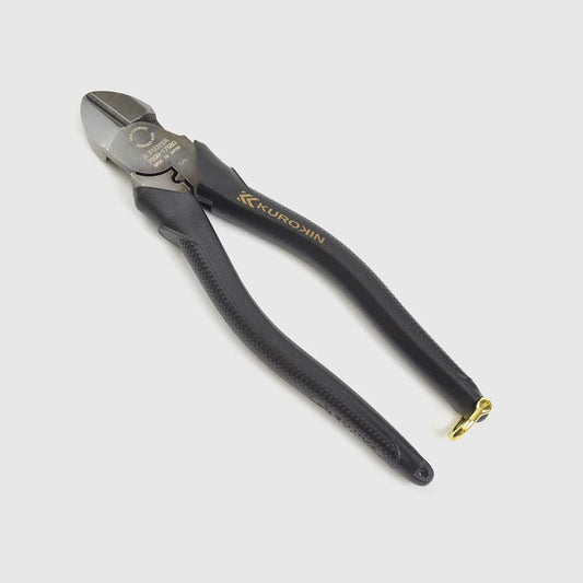 フジ矢 黒金 電工名人 偏芯強力ニッパ 700N 圧着機能付