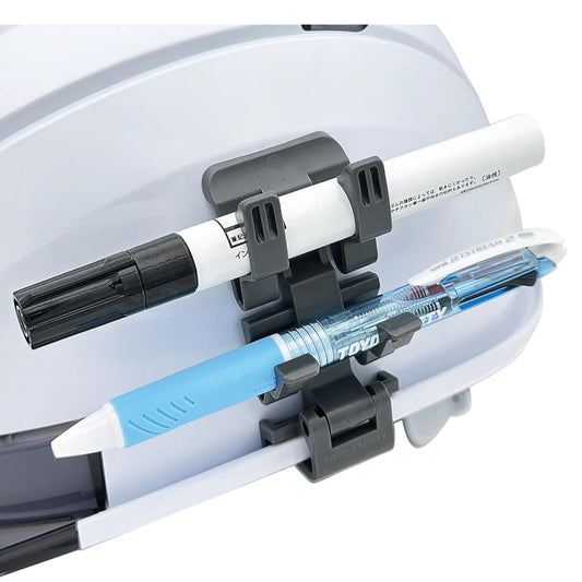 トーヨー ペン・マーカーホルダー No.73PM-OK ヘルメット用2本差し