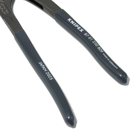 【限定色】 クニペックス コブラウォーターポンププライヤー 8701-250B09 スレートグレー