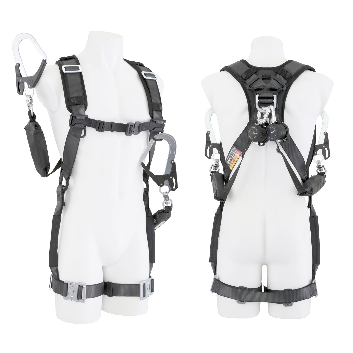 タジマ ハオルハーネスHS フリーサイズ AHSF-BK A4HSF-BK A1HSKR-WL5BK フルハーネス 軽量 腰道具対応 スタンダード