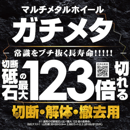 モトユキ グローバルソー ガチメタ マルチメタルホイール GMタイプ