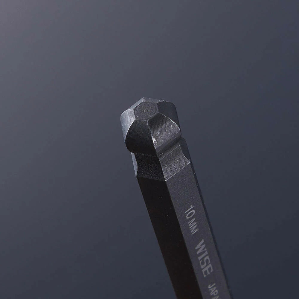 フジ矢 黒金 ボールポイントレンチ セミロングタイプ延長パイプ付 WLB-2300-BG