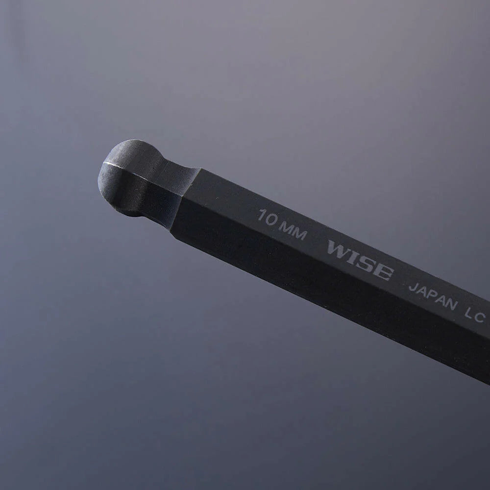 フジ矢 黒金 ボールポイントレンチ セミロングタイプ延長パイプ付 WLB-2300-BG