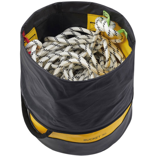 PETZL バックパック バケット 30 ロープ収納バッグ 30L Φ30×L42cm 最大使用荷重50kg TPU防水生地 S001AA01 S001BA01 S001CA01 ぺツル