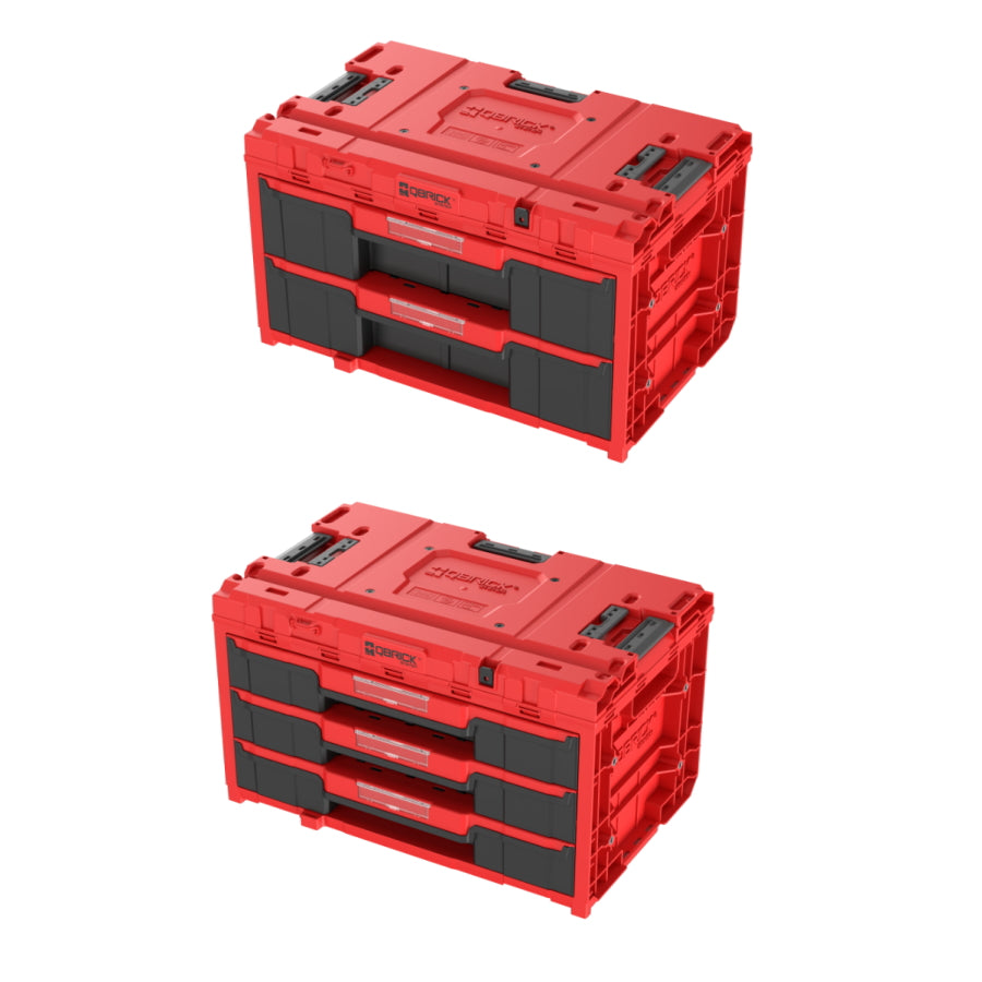 PATROL QBRICK ONE 2.0 ツールボックス Drawerシリーズ 赤 引き出し