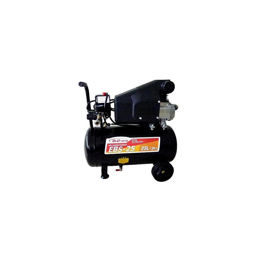 シンセイ エアーコンプレッサー EBS-25 オイル式 25L 1.5馬力 吐出量47/56Lmin
