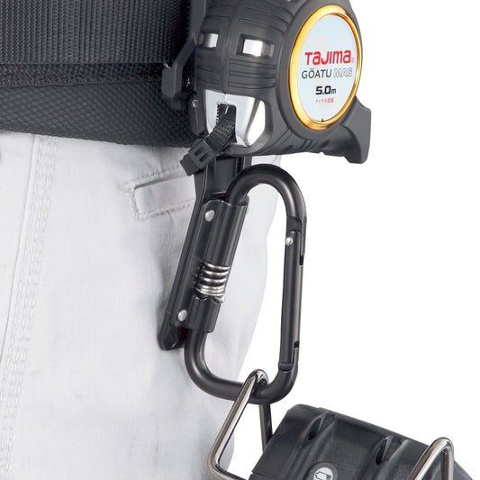タジマ TAJIMA カスタムセフ 下段用工具ホルダー SFPSKHA-CSF SFPSKHI-CSF SFPSKHA-JF SFPSKHI-JF カラビナ Jフック 折りたたみ