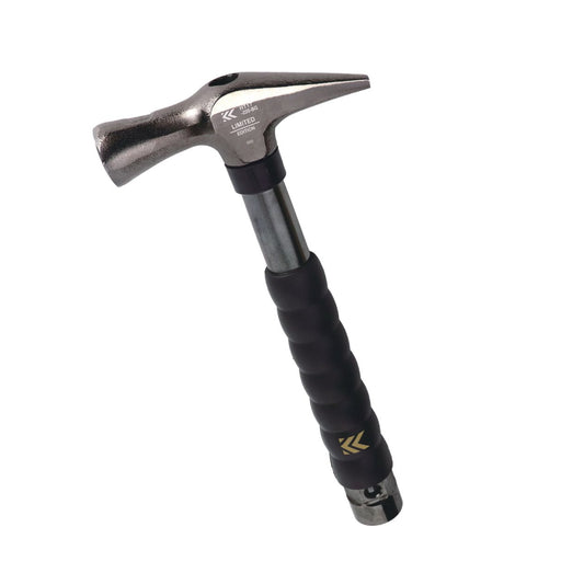 【パートナーショップ限定販売品】 フジ矢 黒金 電工貫通ハンマー HT17-220-BG 電工ハンマー