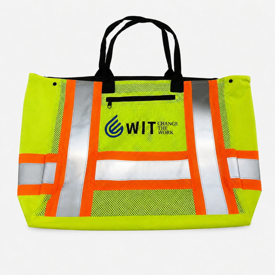 WIT × J.B.S.S ハードハットバッグ 24L WIT-JBX-YE WIT-JBX-GR WIT-JBX-OR Hi-Vis ヘルメットバッグ ワークバッグ