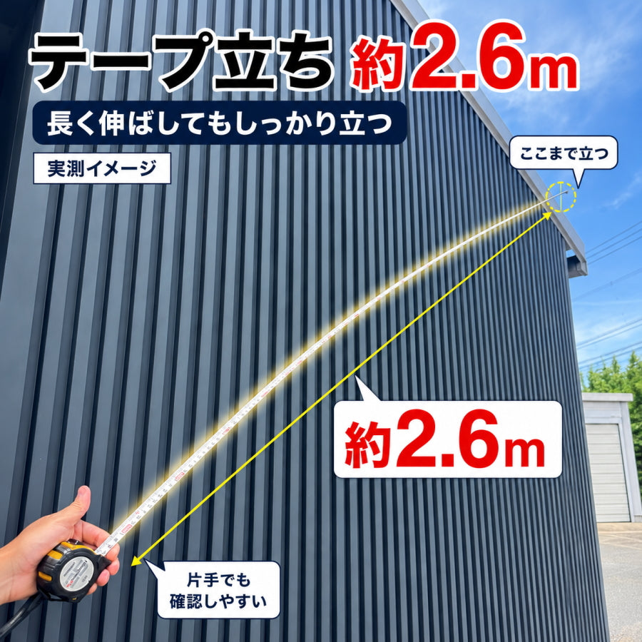 KOMELON コメロン PROATSU プロアツコンパクト 25mm×3.5m KMC-83PR2535 コンベックス