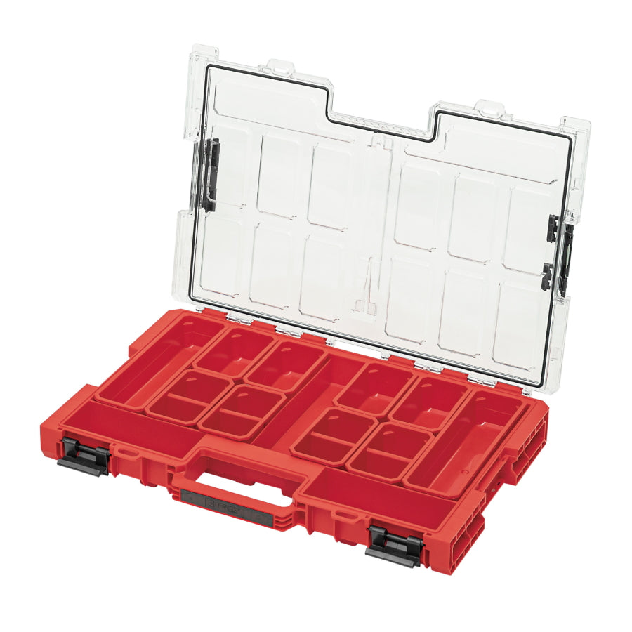 PATROL QBRICK ONE 2.0 ORGANIZERS L 2.0 赤 フォームタイプ ORGQL2FCZEPG003 仕切りBOXタイプ ORGQL2CZEPG003 IP66 防水防塵 工具箱 オーガナイザー モジュール式
