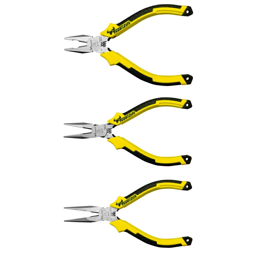 ツノダ ミニサイズ 成型グリップシリーズ プライヤー ペンチ