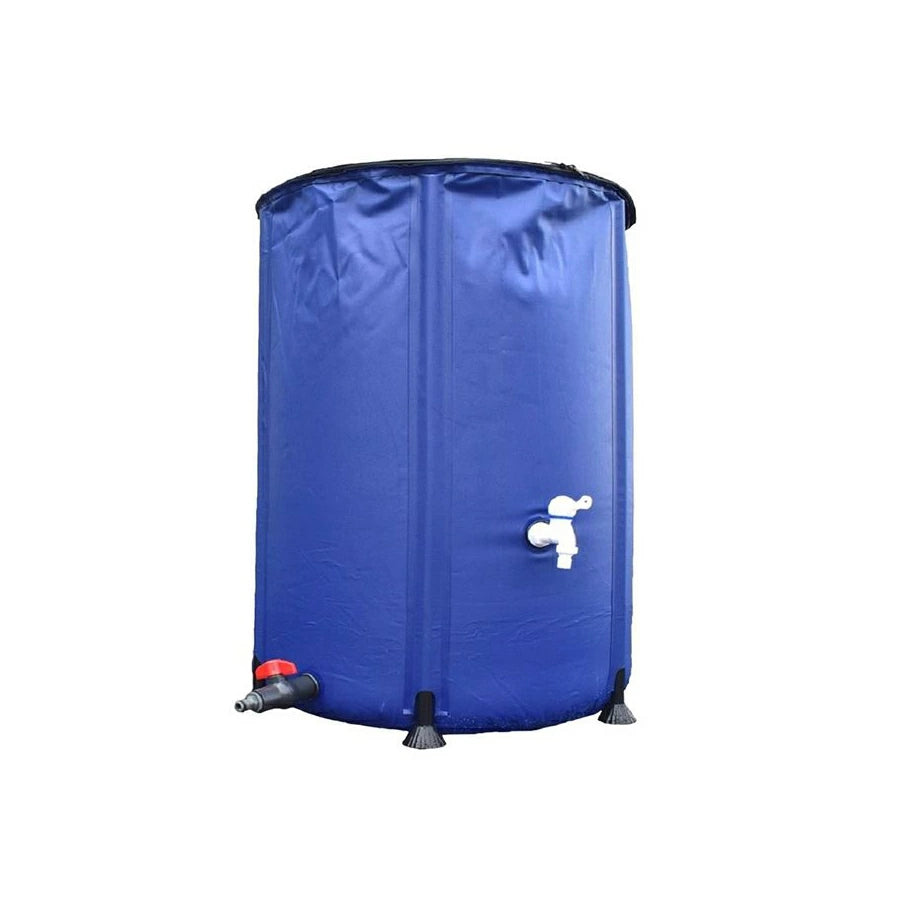 シンセイ 折りたたみ式 水タンク 100L 200L 500L PVC 蛇口2個付き 農業用 一般用 緊急水タンク 雨水貯水 レジャー 花壇 水やり