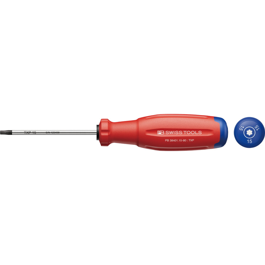 PBスイスツールズ PB SWISS TOOLS SWISSGRIP EVO トルクスプラスドライバー 38401 T6 T7 T8 T9 T10 T15 T20 T25 T27 精密整備 メンテナンス