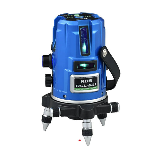 KDS ジンバル式 ミントグリーンレーザー墨出器 RGL-601