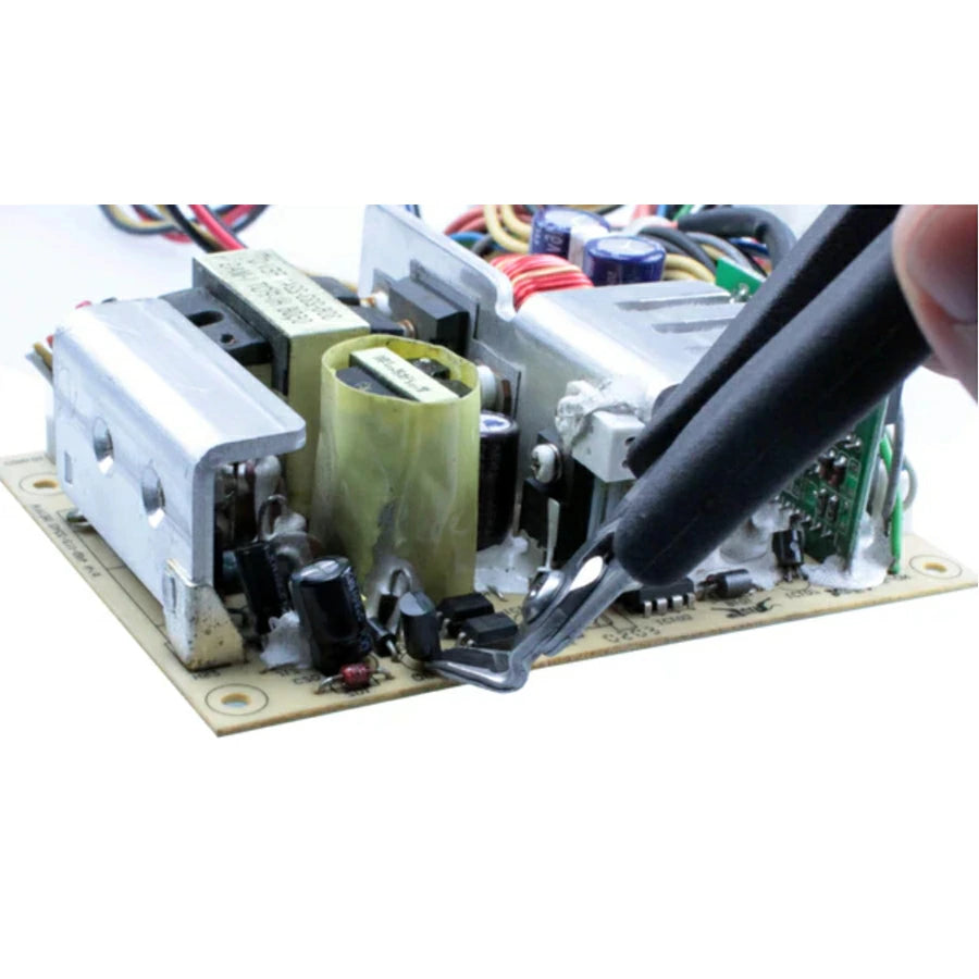 ツノダ TSUNODA TTC ステンレスベントニッパー 125mm SNB-125 先曲り フラット刃 開閉ロック機構 精密作業対応