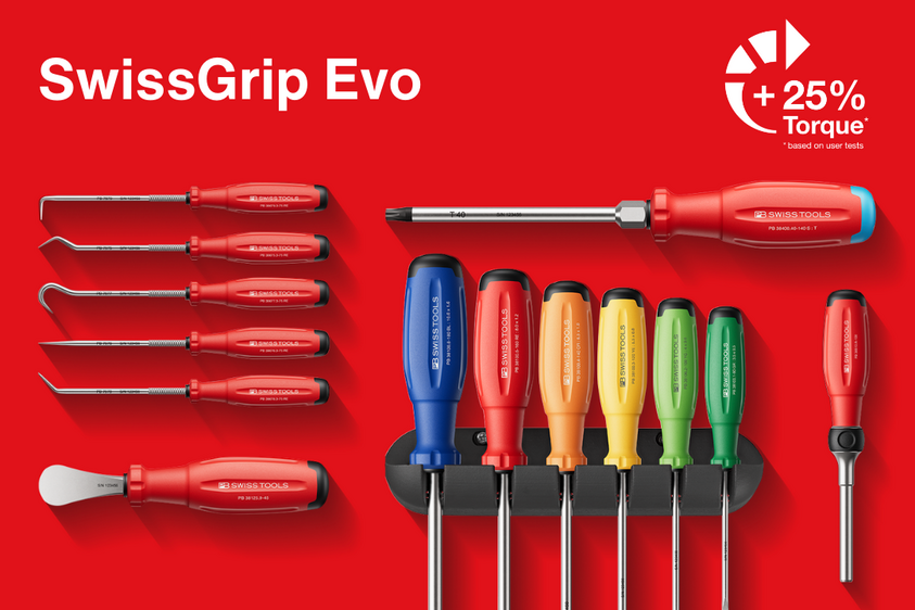 PB Swiss Tool 待望の新グリップ 【swissGrip Evo】