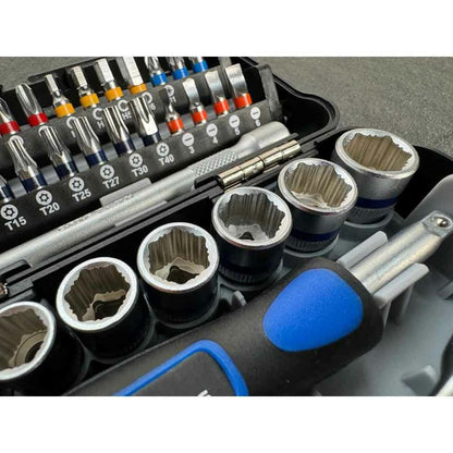 OCP-TOOLS 4020161 38pcs 1/4drソケットビットセット BM-AS238CP-HHB