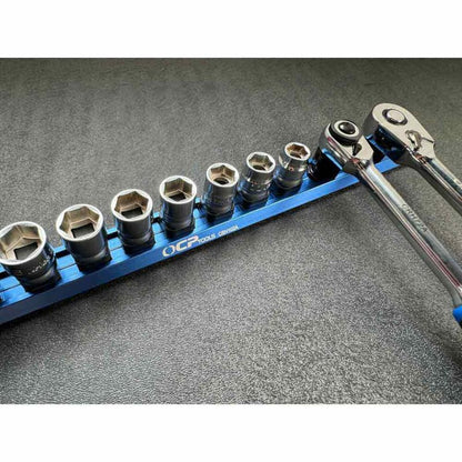 OCP-TOOLS 4020175 3/8dr 10pcsクイックロックソケット with 2pcsラチェットホルダー