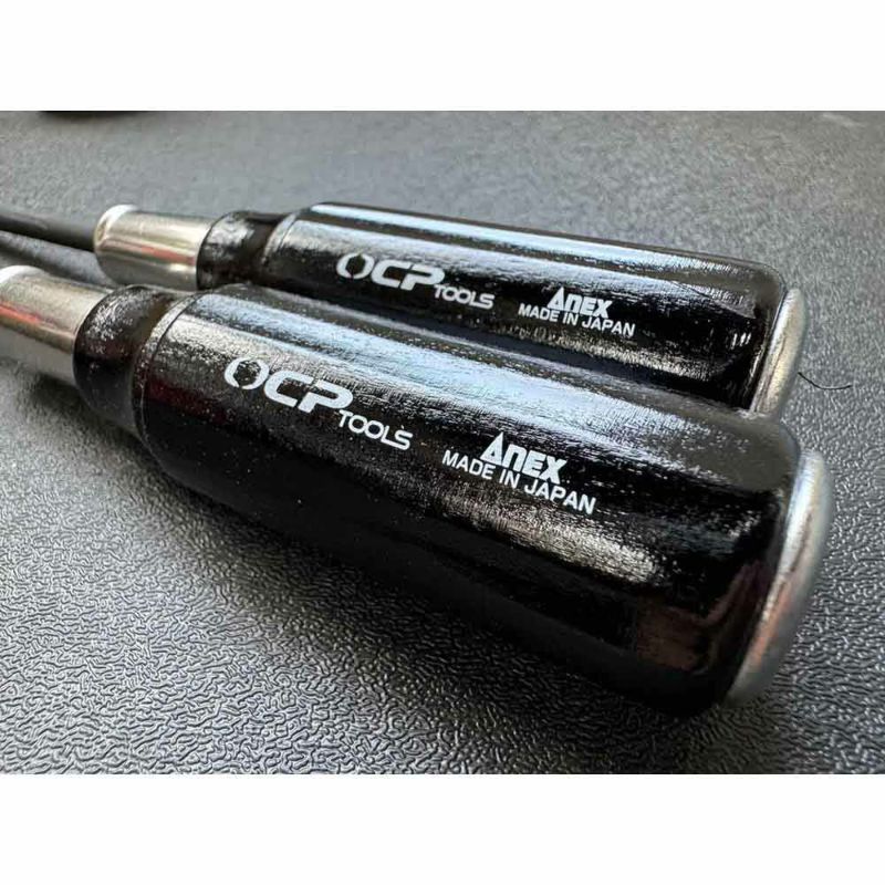 OCP-TOOLS ♯170木柄貫通ドライバー -6x100 4020148 / +2x100 4020147  ワニドラ