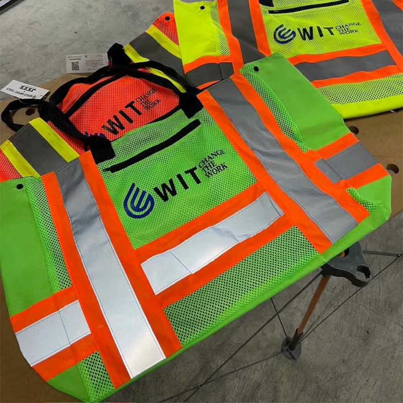 WIT × J.B.S.S ハードハットバッグ 24L WIT-JBX-YE WIT-JBX-GR WIT-JBX-OR Hi-Vis ヘルメットバッグ ワークバッグ