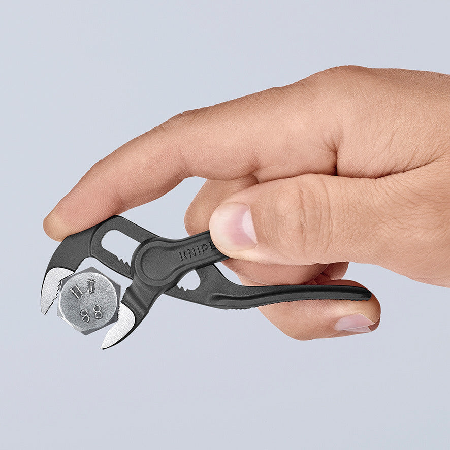 クニペックス コブラ ウォーターポンププライヤー XS 8700-100BK