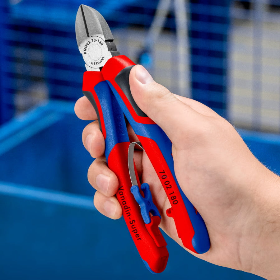 【予約商品】 KNIPEX クニペックス SpringLock Clip 00 64 01 F V01 スプリングロッククリップ 後付け開閉用スプリング 自動開閉補助 磁石ロック ニッパー ペンチ プライヤー用