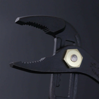 フジ矢 黒金 ウォーターポンププライヤー スリムインタイプ 110