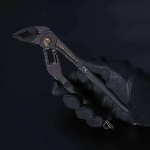 フジ矢 黒金 超軽量ウォーターポンププライヤー 130