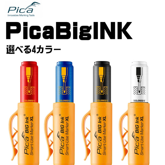 PicaMarker ピカマーカー Pica BIG Ink スマートユースマーカーXL 170 赤・青・黒・白