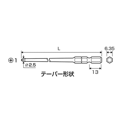 アネックス サイコウビット 細硬ビット スリム ASKM