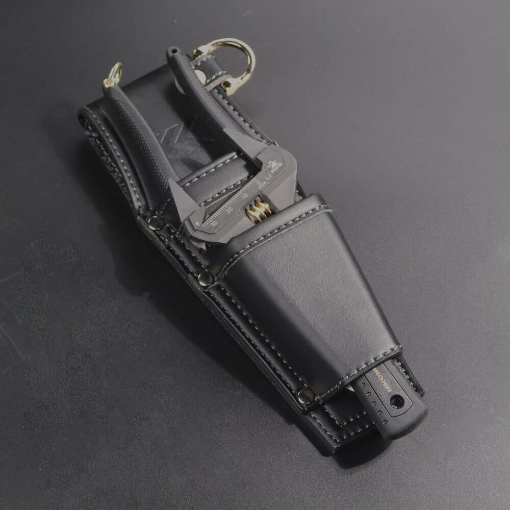 フジ矢 黒金 LIGHT PU LEATHER SERIES ホルダー 2段 / 3段