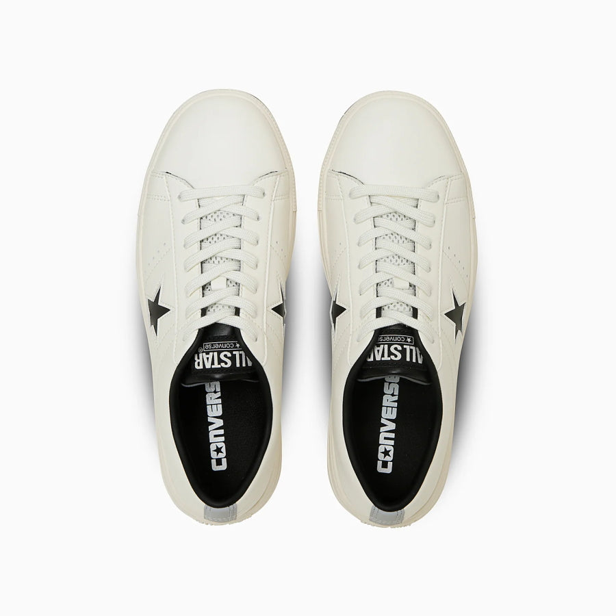 CONVERSE コンバース ONE STAR PS 33701751 ホワイト/ブラック JSAA A種 プロスニーカー 安全靴 作業用シューズ ローカット