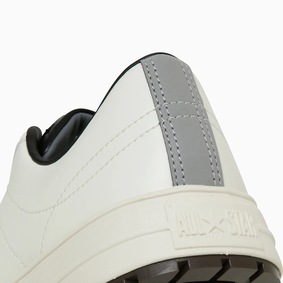 CONVERSE コンバース ONE STAR PS 33701751 ホワイト/ブラック JSAA A種 プロスニーカー 安全靴 作業用シューズ ローカット