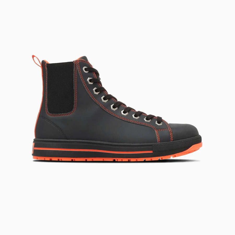 CONVERSE × UNIVERSAL OVERALL オールスター PS II サイドゴア HI 33703150 JSAA A種 プロスニーカー 作業靴