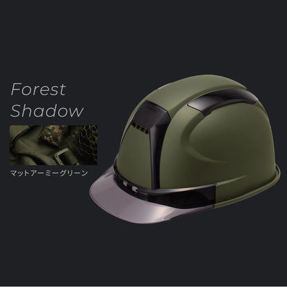 TOYO SAFETY No.390F VENTI プレミアムコーティング クラフトマット 全5色 作業用ヘルメット